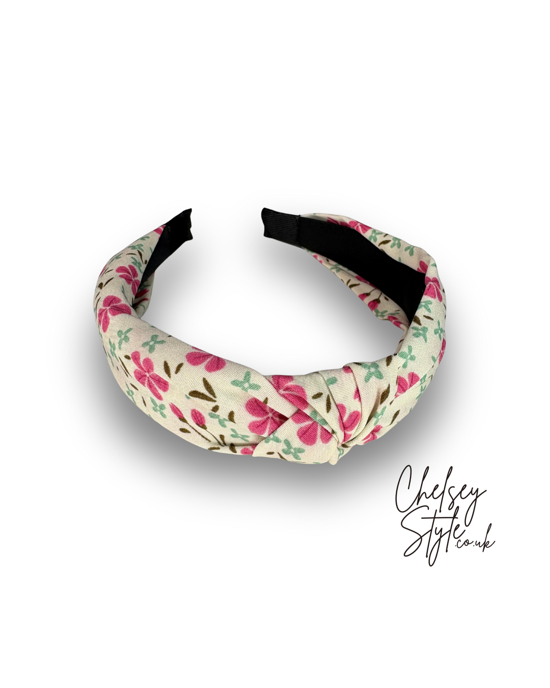 Sweet Pea Floral Knot Headband