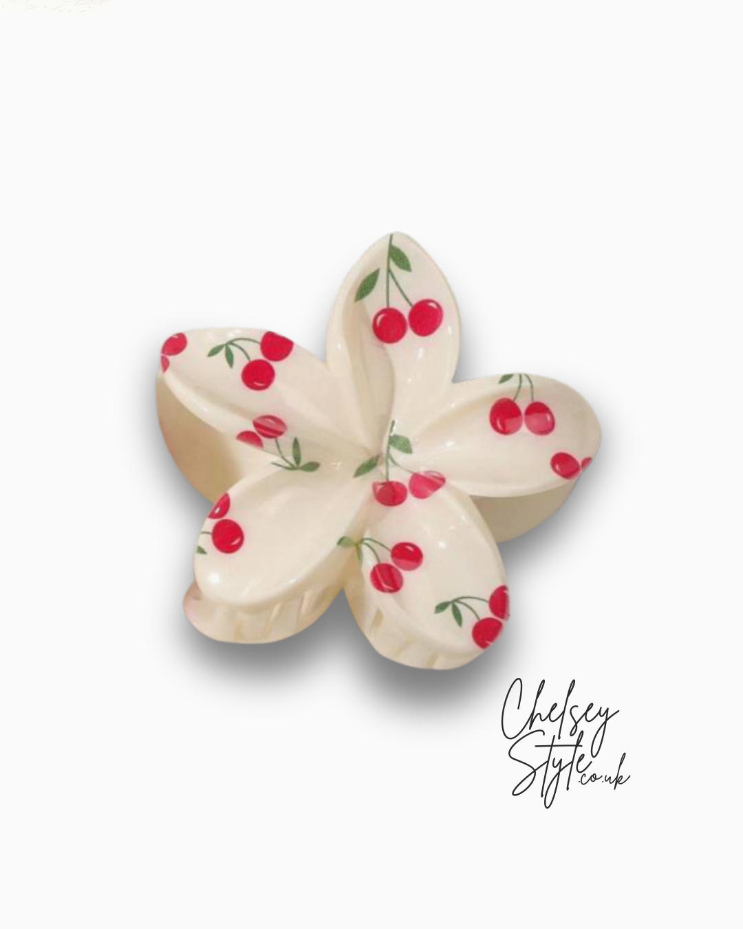 Cherry Blossom Flower Hair Claw